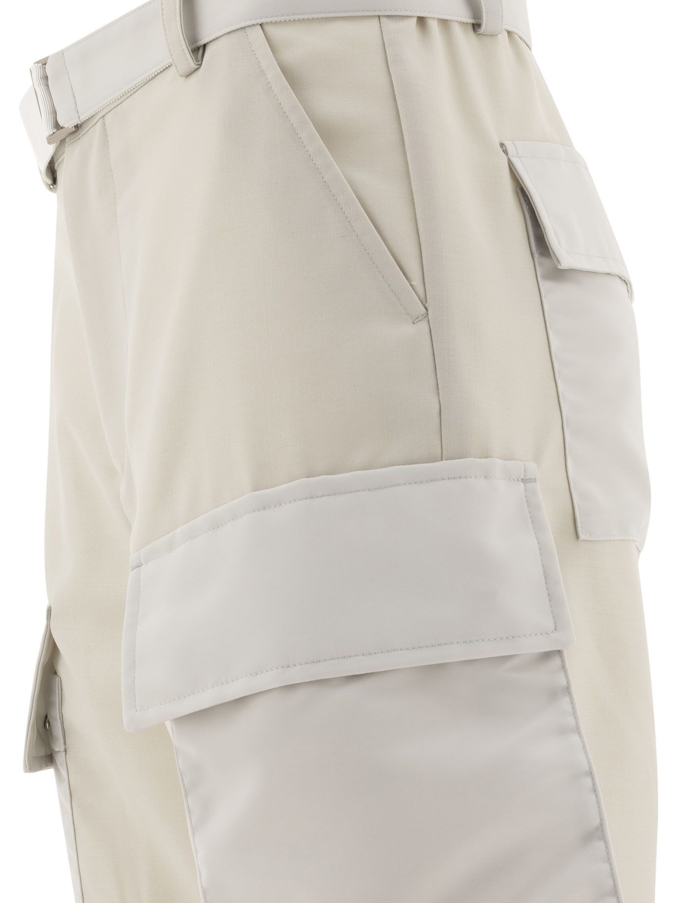 Sacai Belted Cargo Trousers Size 30" / US 8 / IT 44 - 4 Thumbnail