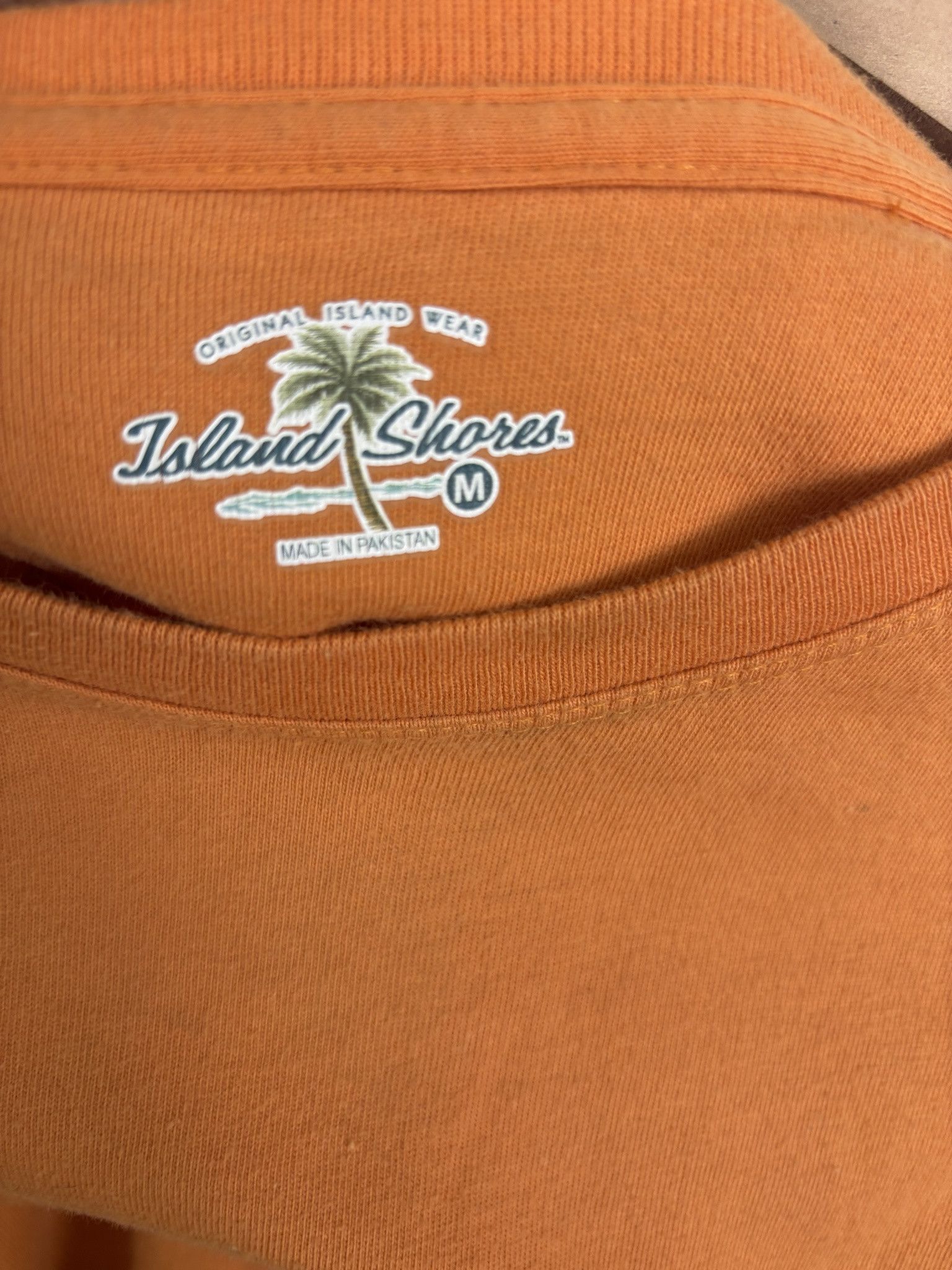 Vintage Vintage Surf Embroidered Palm Tree T-Shirt "Island Shores" Size M Size US M / EU 48-50 / 2 - 2 Thumbnail