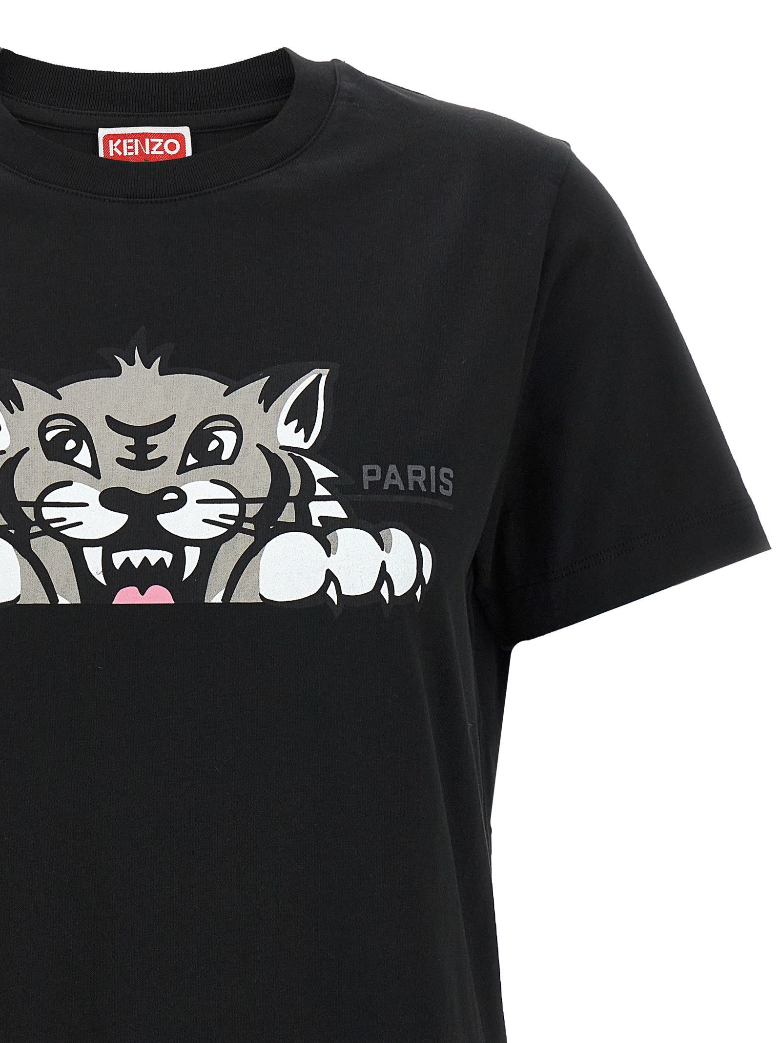 Kenzo 'Happy Tiger' T-Shirt Size XS / US 0-2 / IT 36-38 - 3 Thumbnail
