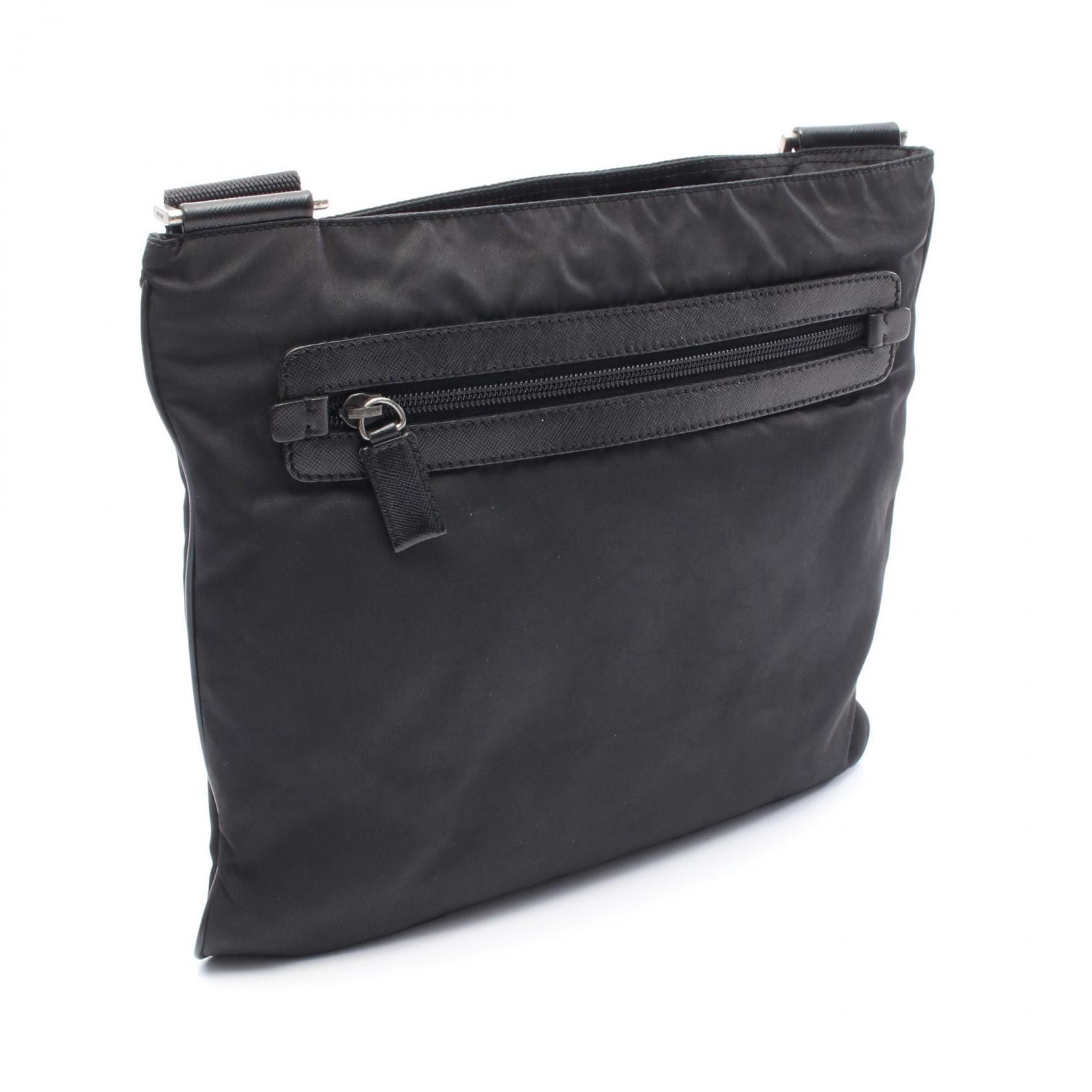 Prada Prada Prada Nylon Leather Shoulder Bag Leather Shoulder Bag Size ONE SIZE - 2 Thumbnail