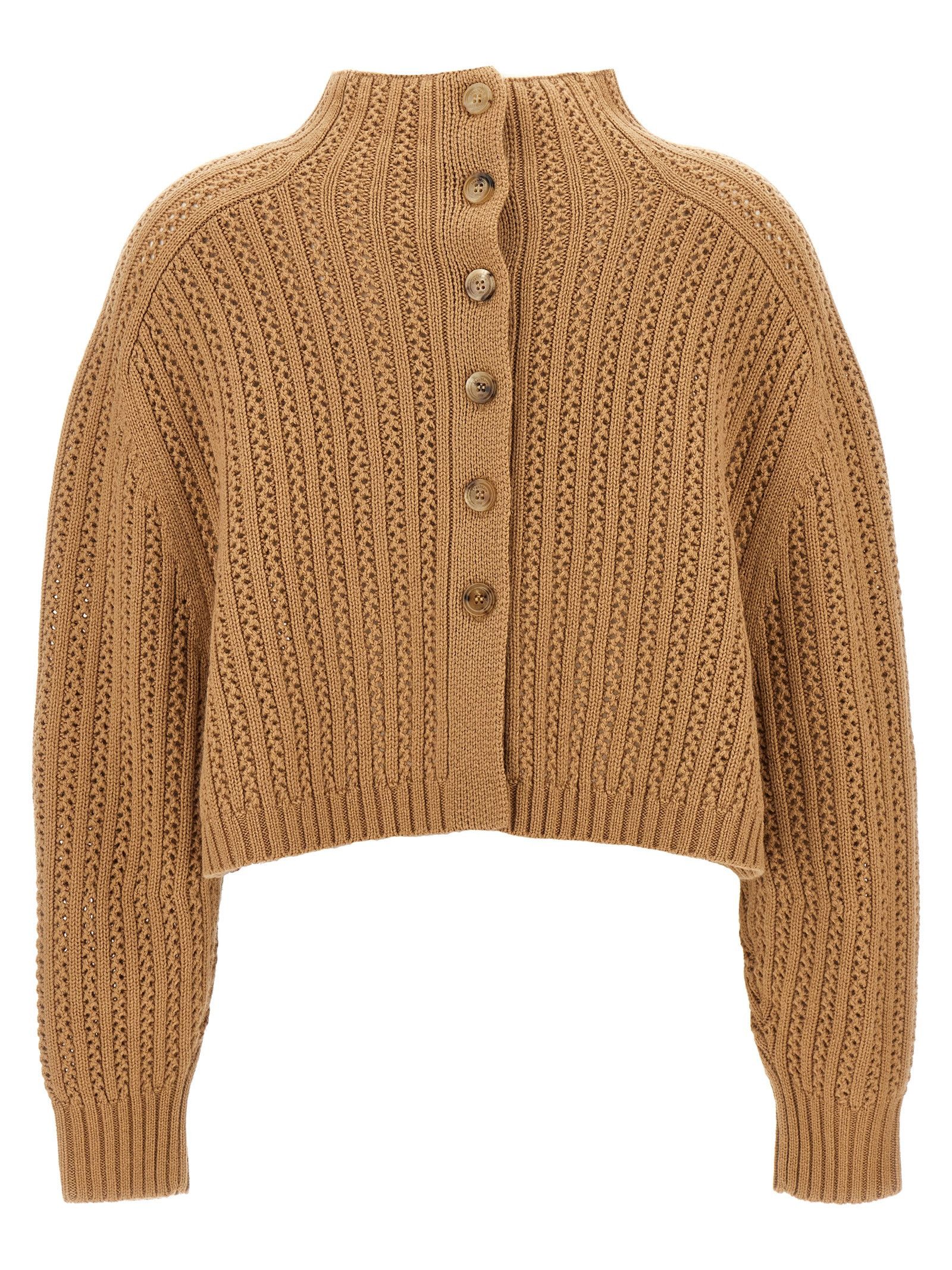 Max Mara 'Hodeida' Cardigan Size L / US 10 / IT 46 - 2 Thumbnail