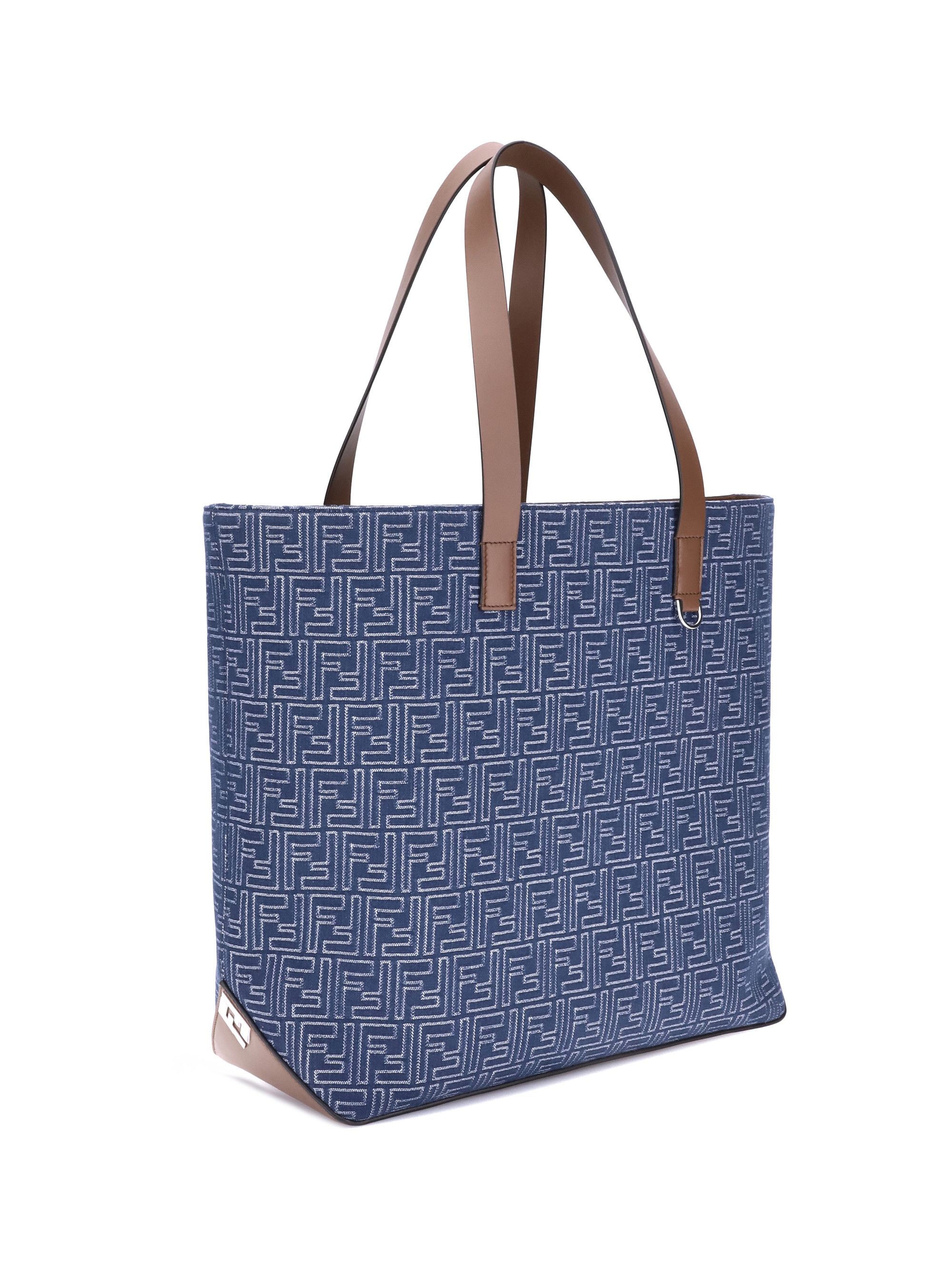 トートバッグ Fendi Embroidered Denim Summer Shopping Bag Fendi Embroderied denim Tote Bag | Grailed