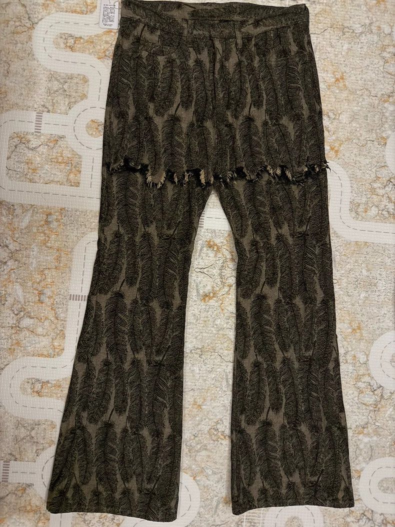 Kapital Feather Fringe Denim Pants with Tag Size US 32 / EU 48 - 3 Thumbnail
