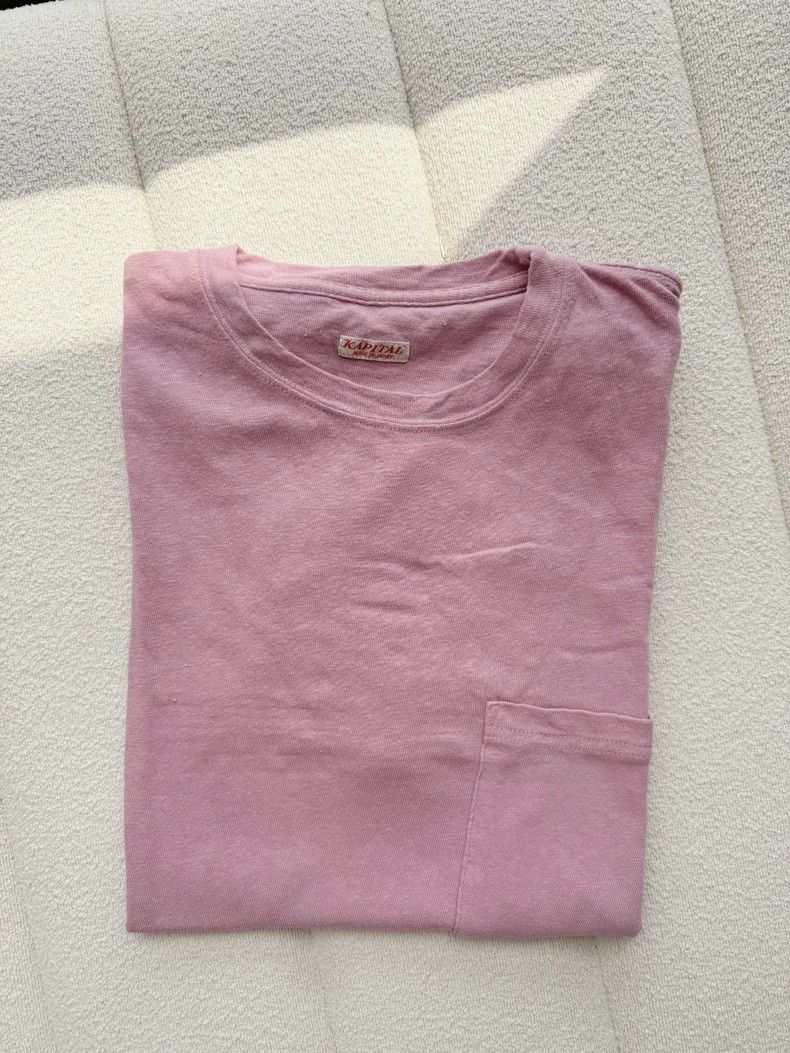 Kapital KAPITAL Loose Pocket Short Sleeve T-Shirt Size US M / EU 48-50 / 2 - 7 Thumbnail