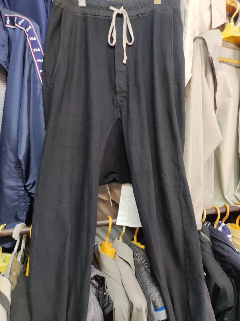 Rick Owens Rick Owens Cotton Baggy Pants for Sale Size US 26 / EU 42 - 2 Thumbnail