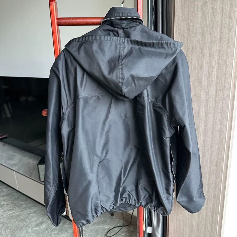 Rick Owens Rick Owens Black Nylon Jacket Size S Size US S / EU 44-46 / 1 - 2 Thumbnail