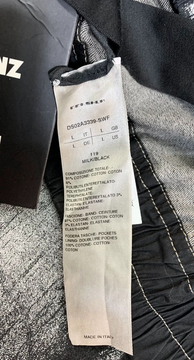 Rick Owens Rick Owens Cargo Pants Black and White Design Size US 31 - 8 Thumbnail