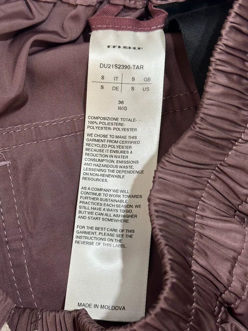 Rick Owens Rick Owens Rare Satin Drawstring Shorts Size US 27 - 6 Thumbnail
