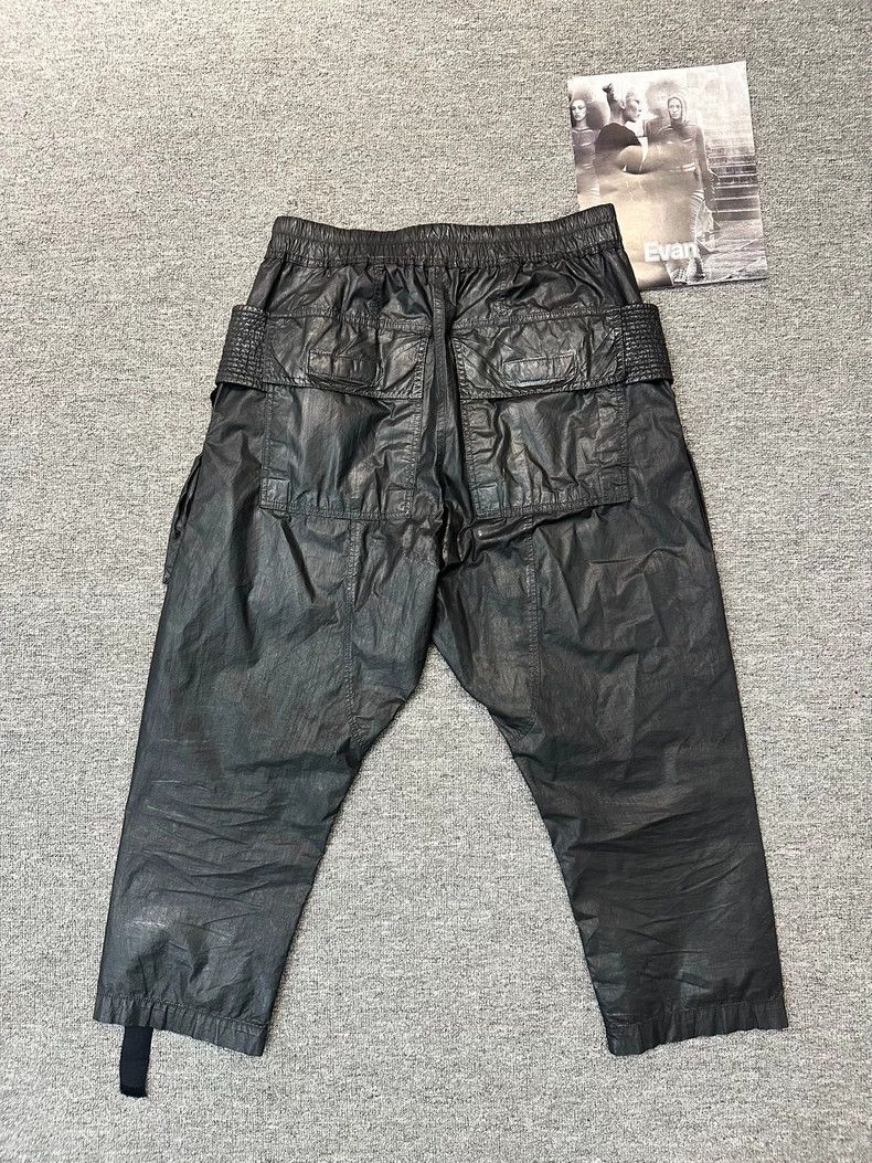 Rick Owens Rick Owens Black Drawstring Cargo Pants Size US 26 / EU 42 - 3 Thumbnail