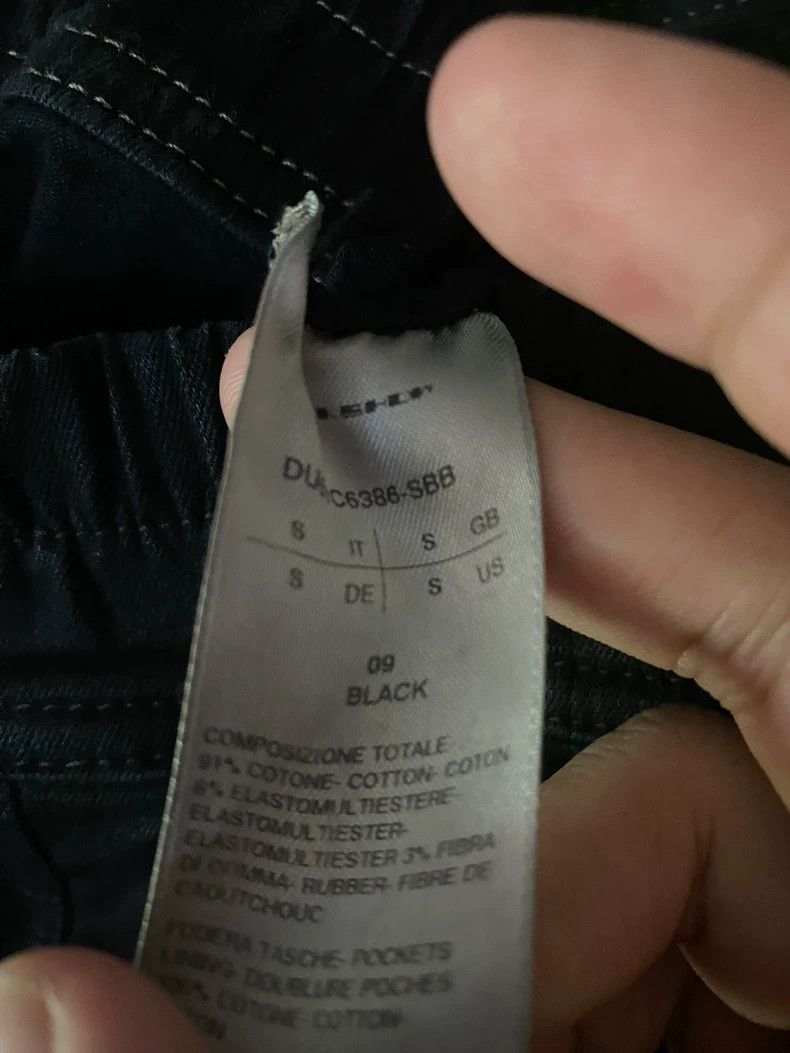 Rick Owens Rick Owens Black Cargo Pants with Waist Drawstring Size US 26 / EU 42 - 3 Thumbnail