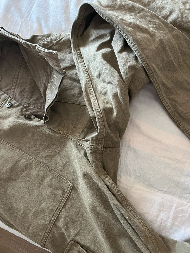 Freewheelers Freewheelers Combat Pants in Khaki Color Size US 32 / EU 48 - 4 Thumbnail