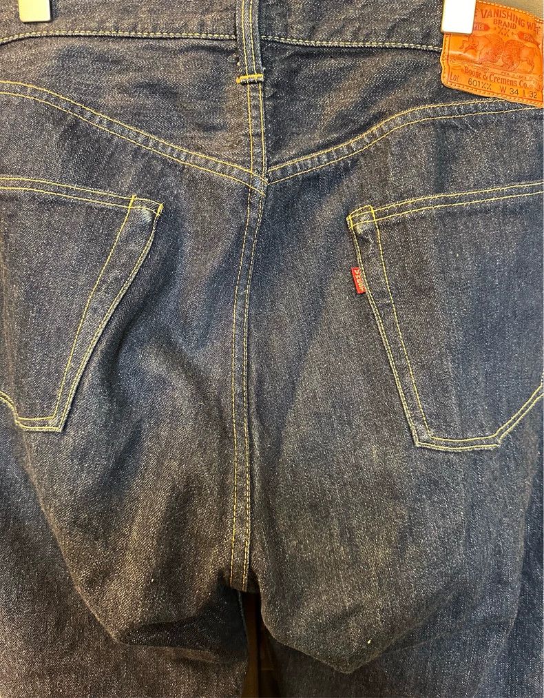 Freewheelers Heavyweight Freewheel Denim Jeans for Sale Size US 36 / EU 52 - 4 Thumbnail