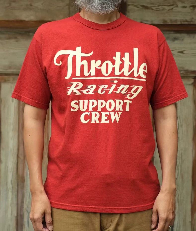 Freewheelers Throttle Racing Support Crew Vintage Short Sleeve Tee Size US M / EU 48-50 / 2 - 4 Thumbnail