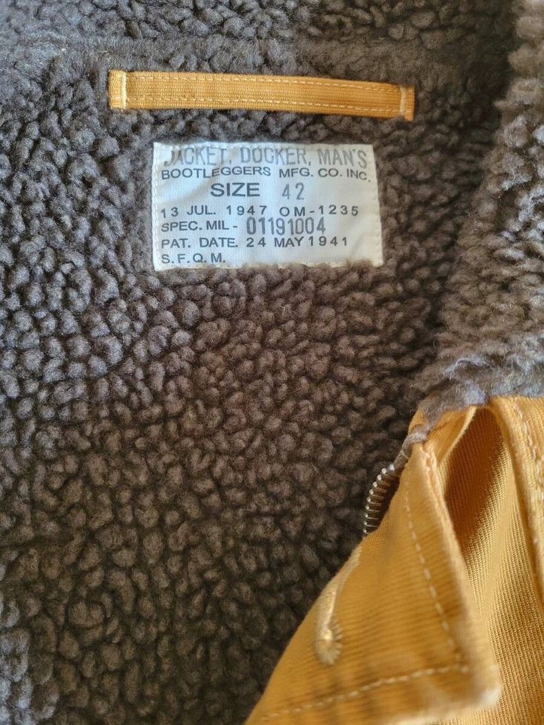 Freewheelers Vintage Ford Mechanic Jacket with Shearling Collar Size US L / EU 52-54 / 3 - 3 Thumbnail