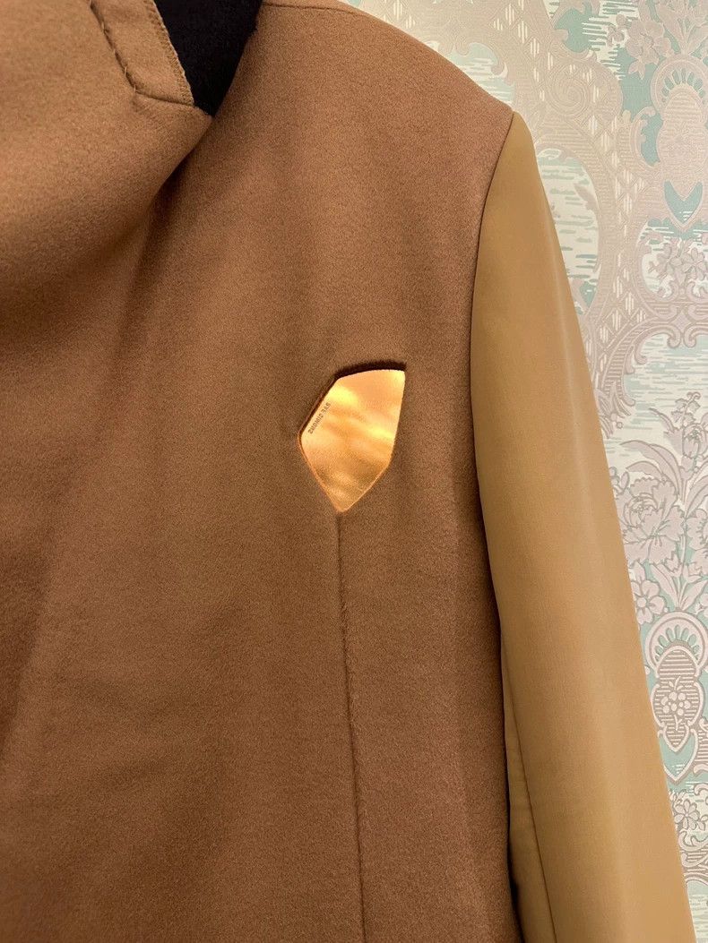 Raf Simons RAF SIMONS Oversized Wool Coat with Mirror Detail Size US S / EU 44-46 / 1 - 3 Thumbnail