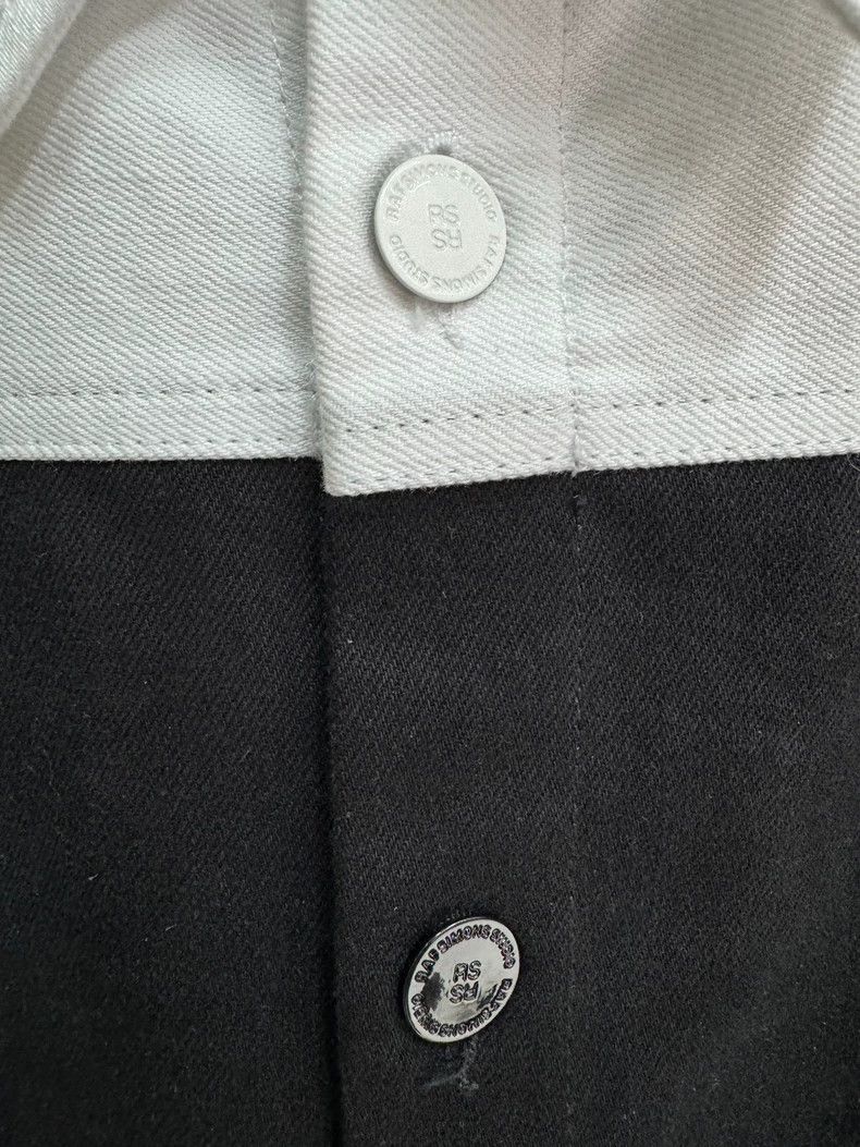 Raf Simons Raf Simons Black and White Denim Jacket Size US M / EU 48-50 / 2 - 5 Thumbnail