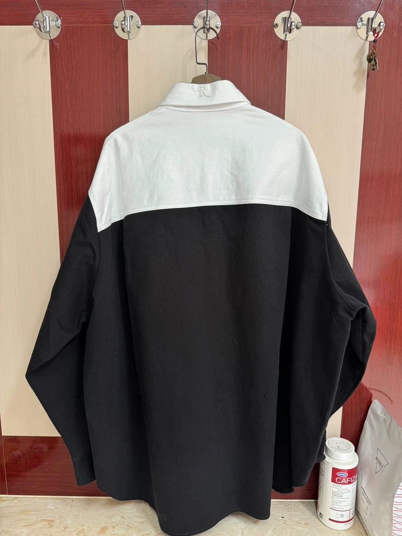 Raf Simons Raf Simons Black and White Denim Jacket Size US M / EU 48-50 / 2 - 4 Thumbnail
