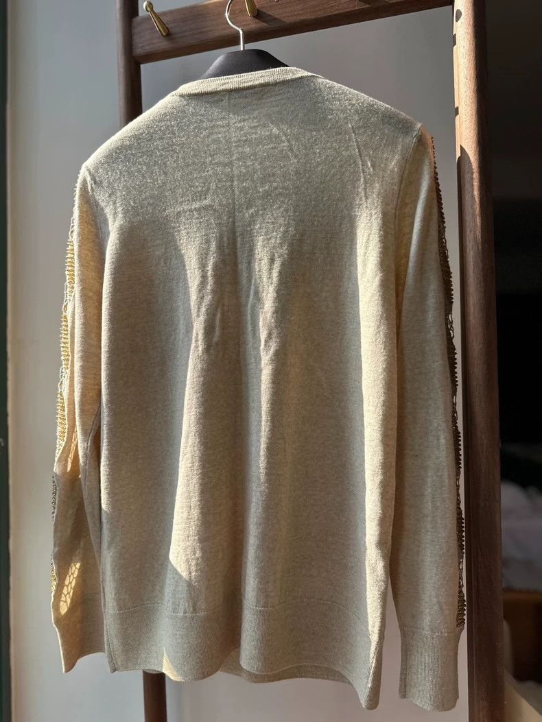 Dries Van Noten Dries Van Noten Sheer Knit Sweater Top Size US M / EU 48-50 / 2 - 4 Thumbnail