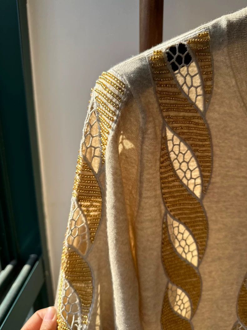 Dries Van Noten Dries Van Noten Sheer Knit Sweater Top Size US M / EU 48-50 / 2 - 3 Thumbnail