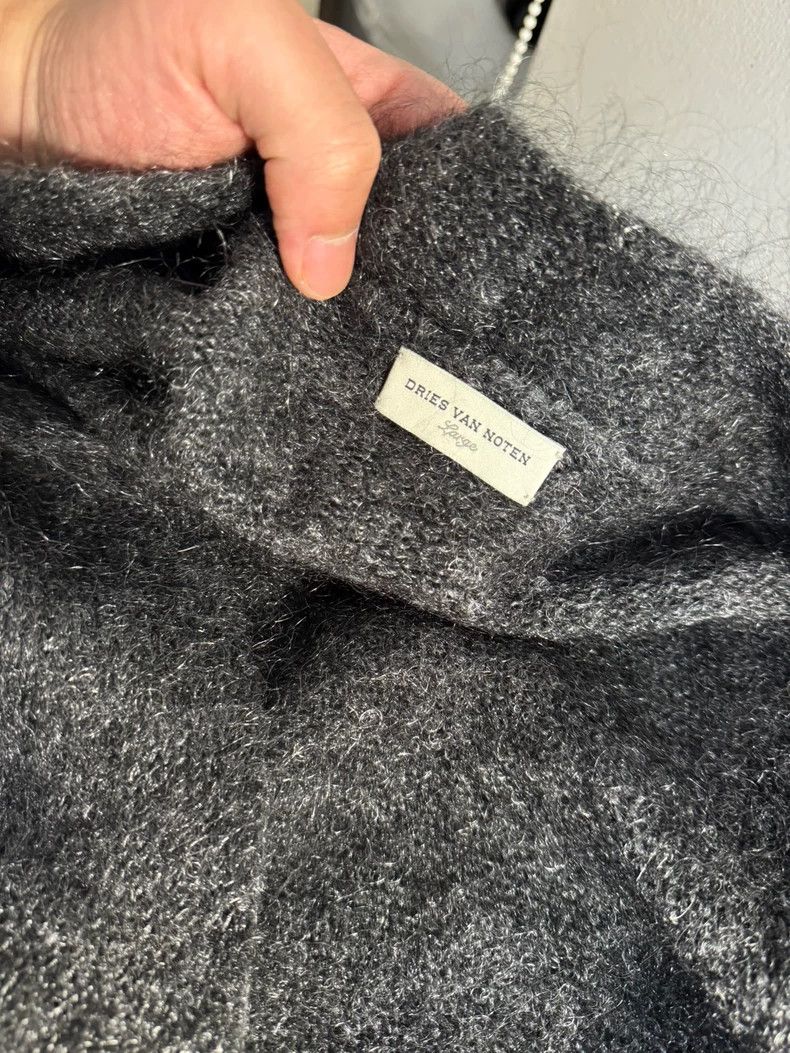 Dries Van Noten Dries Van Noten Mohair Outerwear Cardigan Size US L / EU 52-54 / 3 - 6 Thumbnail