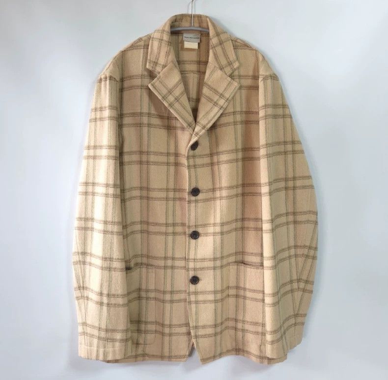 Dries Van Noten Dries Van Noten Wool Plaid Jacket Size US M / EU 48-50 / 2 - 2 Thumbnail