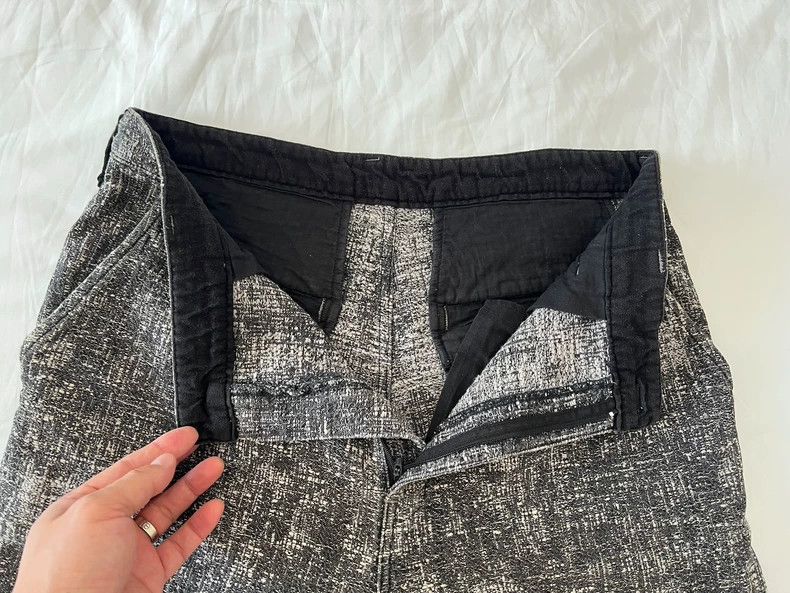 Porter Classic Porter Classic Peeled Cloth Cropped Pants Size US 31 - 7 Thumbnail