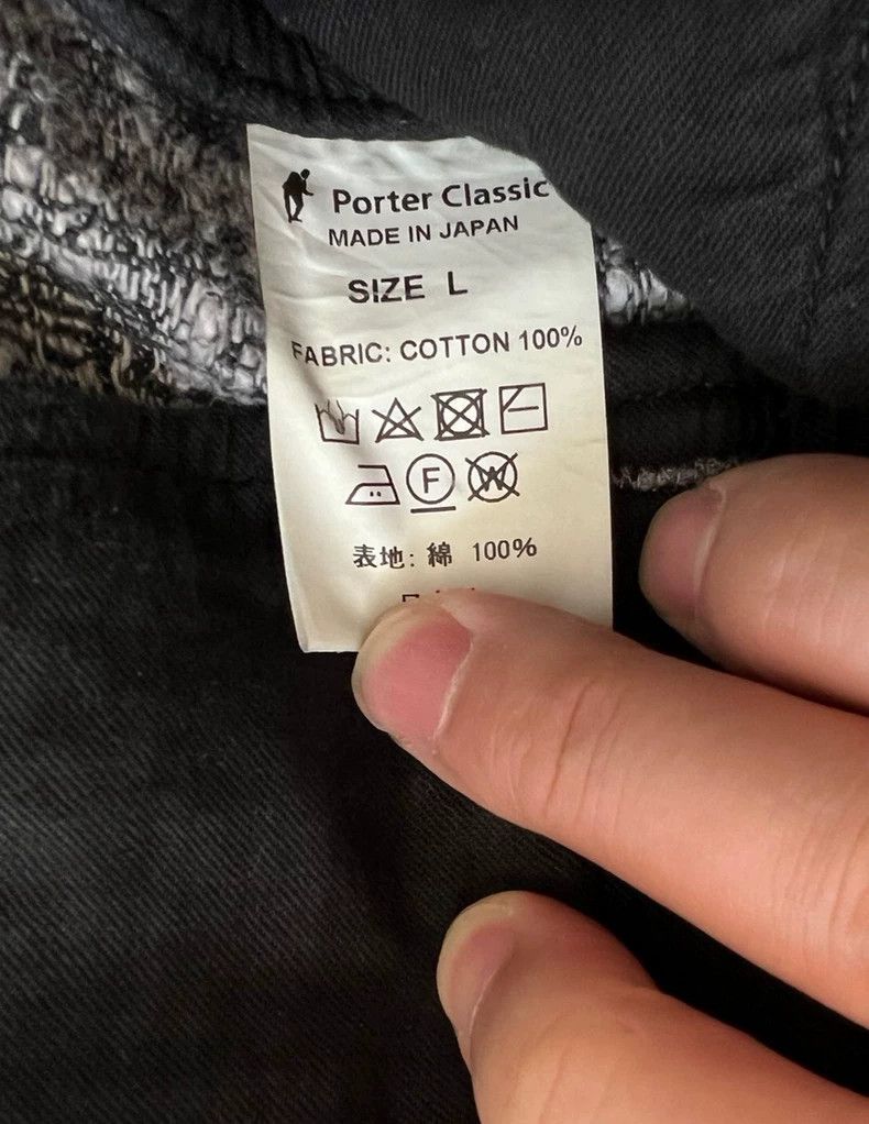 Porter Classic Porter Classic Peeled Cloth Cropped Pants Size US 31 - 8 Thumbnail