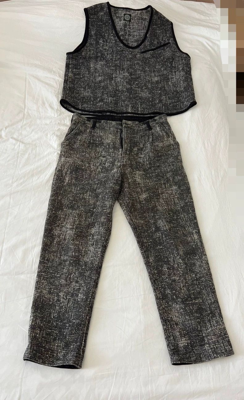 Porter Classic Porter Classic Peeled Cloth Cropped Pants Size US 31 - 9 Thumbnail