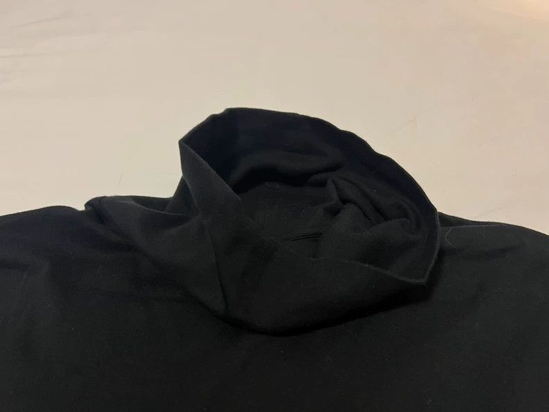 Porter Classic Porter Classic Black Turtleneck Long Sleeve Shirt Size US XL / EU 56 / 4 - 4 Thumbnail