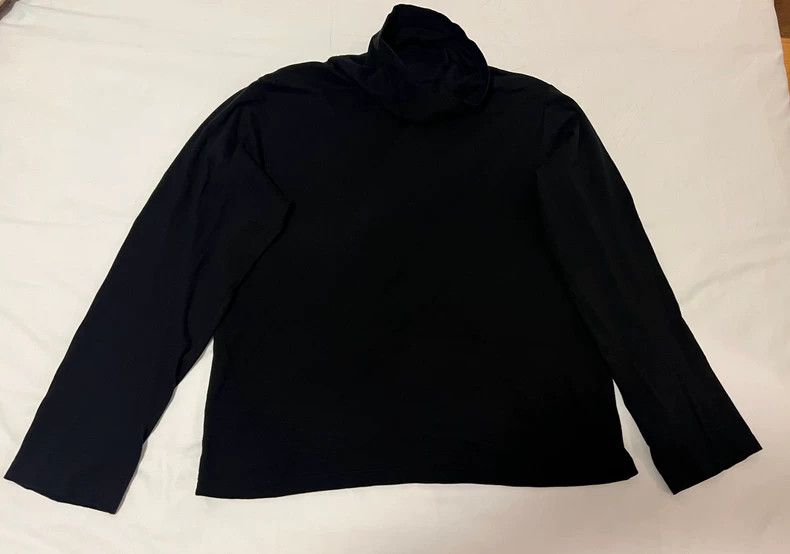 Porter Classic Porter Classic Black Turtleneck Long Sleeve Shirt Size US XL / EU 56 / 4 - 3 Thumbnail