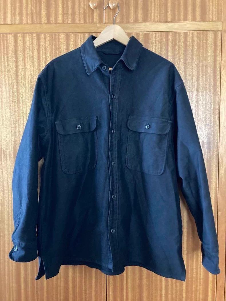 Porter Classic Porter Classic Moleskin Shirt Size 3 Size US L / EU 52-54 / 3 - 2 Thumbnail