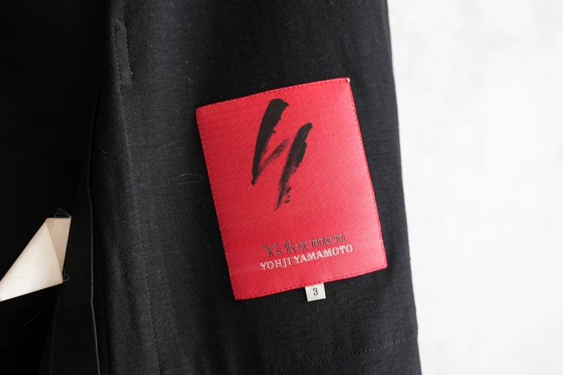 Yohji Yamamoto Silk Patchwork Coat