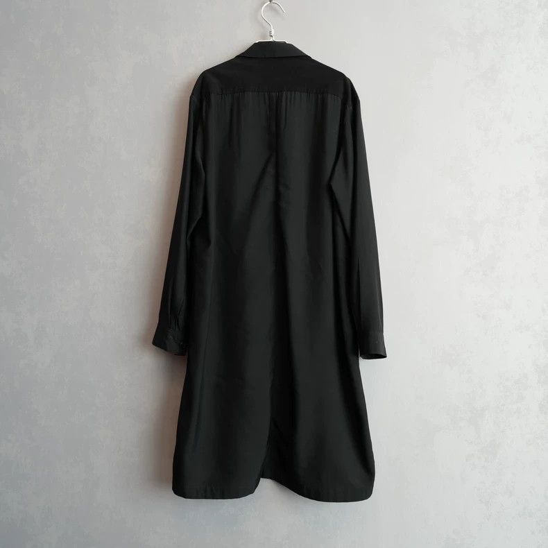 Yohji Yamamoto Silk Patchwork Coat