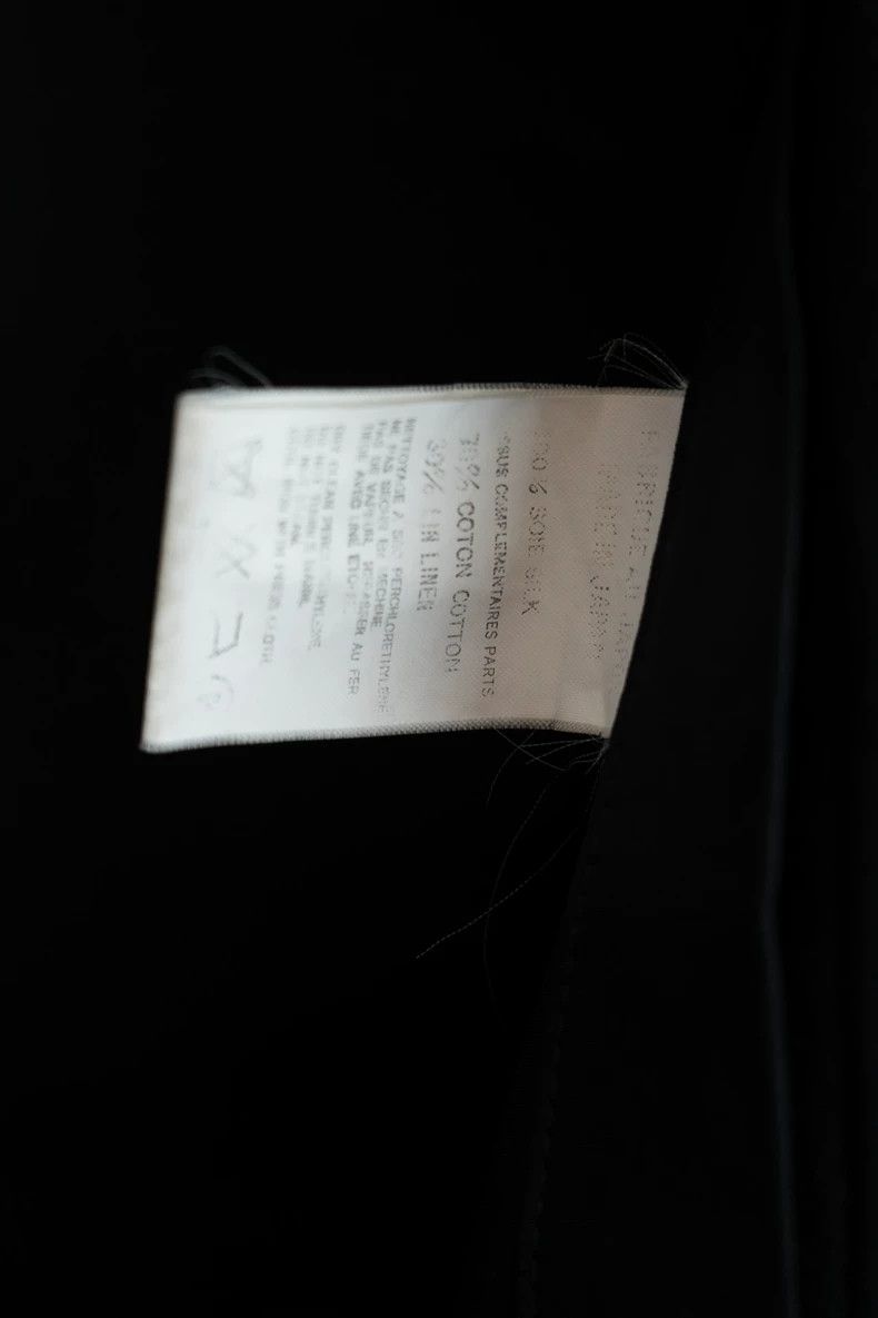 Yohji Yamamoto Silk Patchwork Coat
