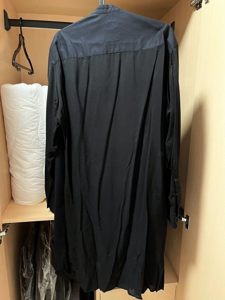 Loro Piana Yohji Yamamoto Black Long Sleeve Shirt Size US S / EU 44-46 / 1 - 2 Thumbnail