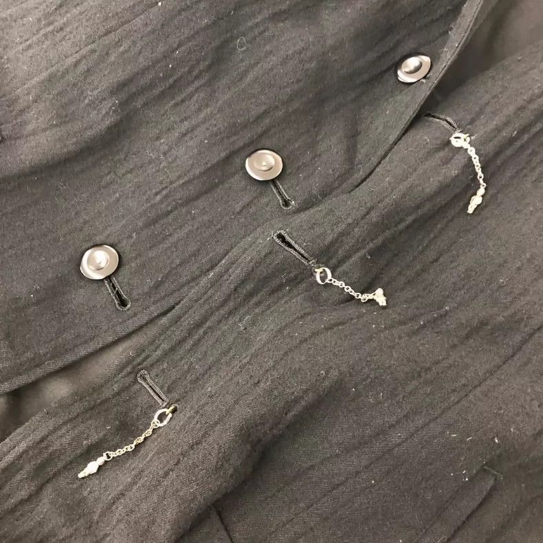 Loro Piana Yohji Yamamoto Pour Homme Coat Design Size US M / EU 48-50 / 2 - 8 Thumbnail