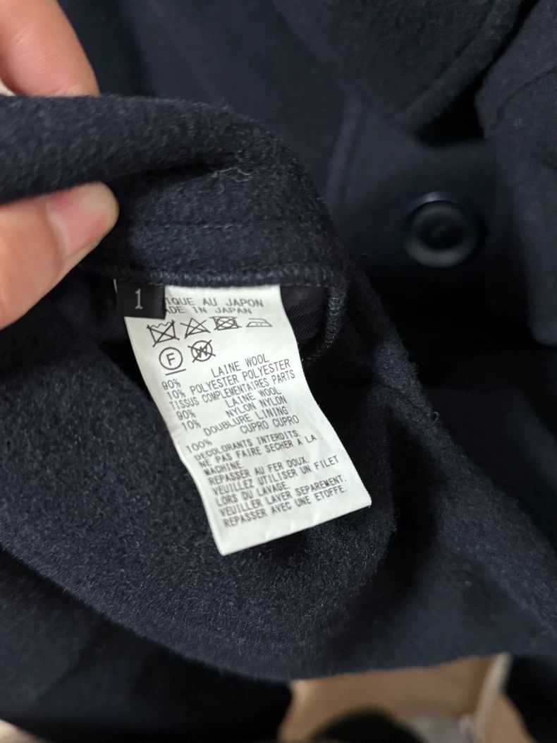 Loro Piana Y's Navy Wool Coat with Buttons Size US M / EU 48-50 / 2 - 5 Thumbnail