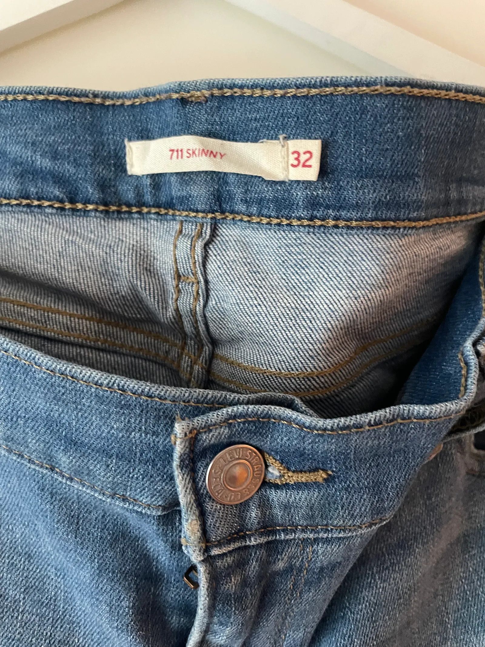 Levi's Levi's 711 skinny Jeans Size 32" / US 10 / IT 46 - 2 Thumbnail
