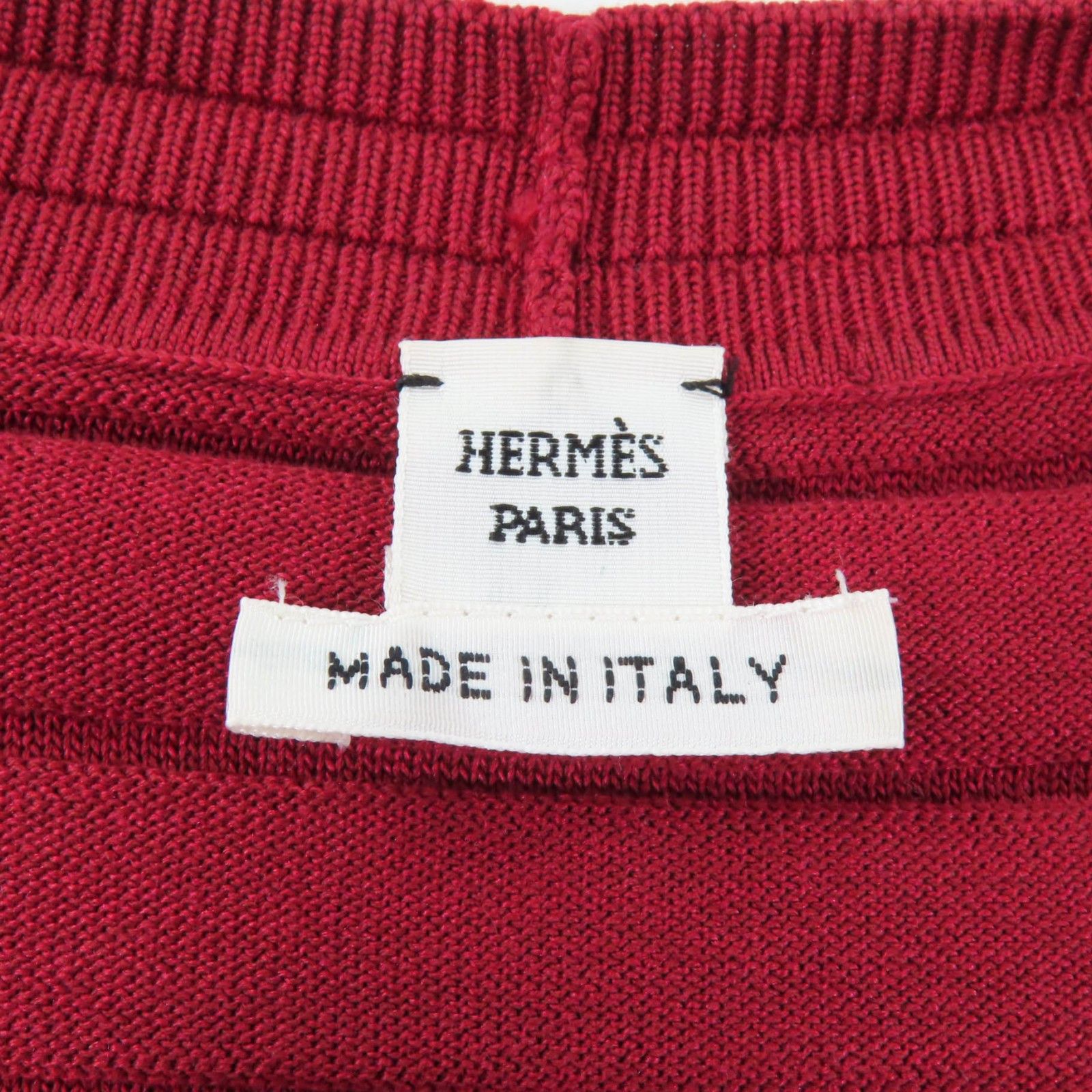Hermes Hermes Hermes Chaine d'Ancre Silk Cotton Cardigan Cotton Tops DUTY FREE for USA Size ONE SIZE - 7 Thumbnail
