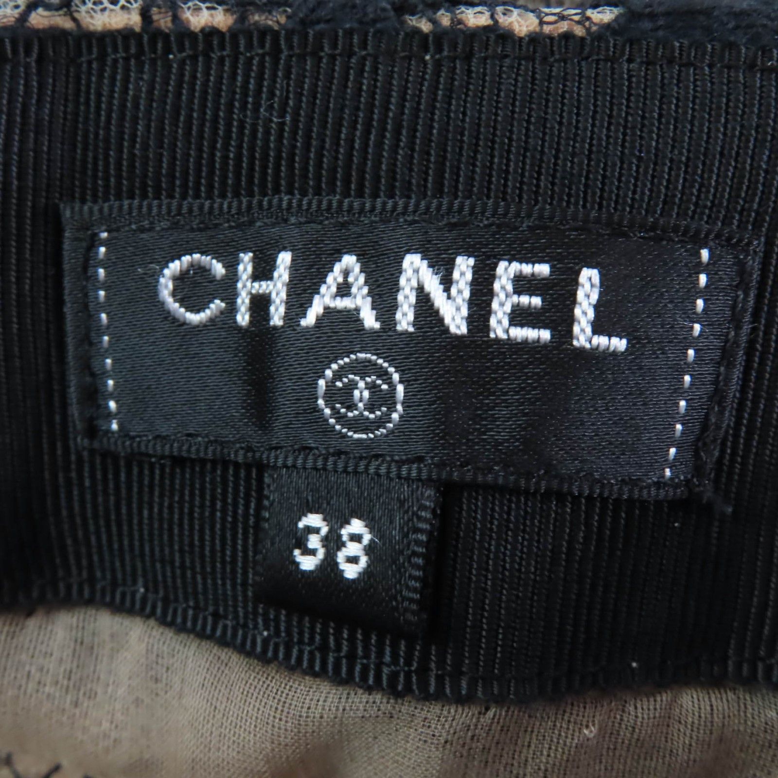 Chanel Chanel Chanel P64618V60643 Silk Lace Skirt Cotton Skirts P64618V60643 DUTY FREE for USA Size ONE SIZE - 7 Thumbnail