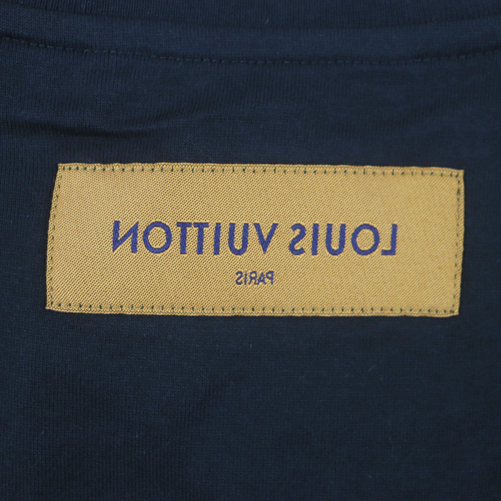 Louis Vuitton Louis Vuitton Louis Vuitton LV Concert Print Inside Out Cotton T-shirt Cotton T-Shirts Size ONE SIZE - 5 Thumbnail