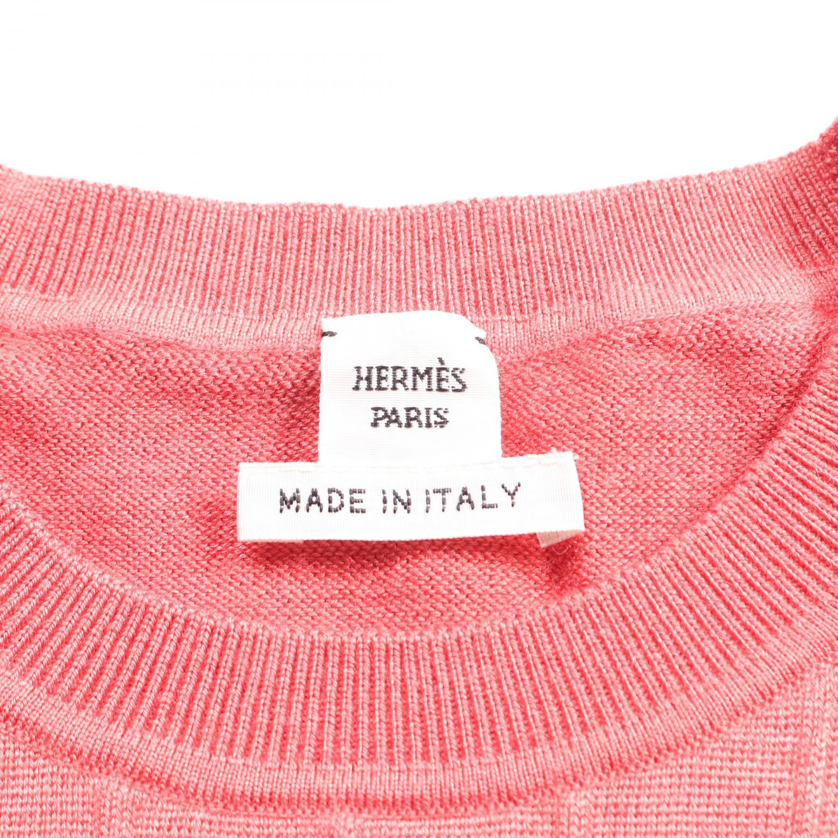 Hermes Hermes Hermes Clicquety Cashmere Silk Nylon Knitwear Others Tops DUTY FREE for USA Size ONE SIZE - 3 Thumbnail
