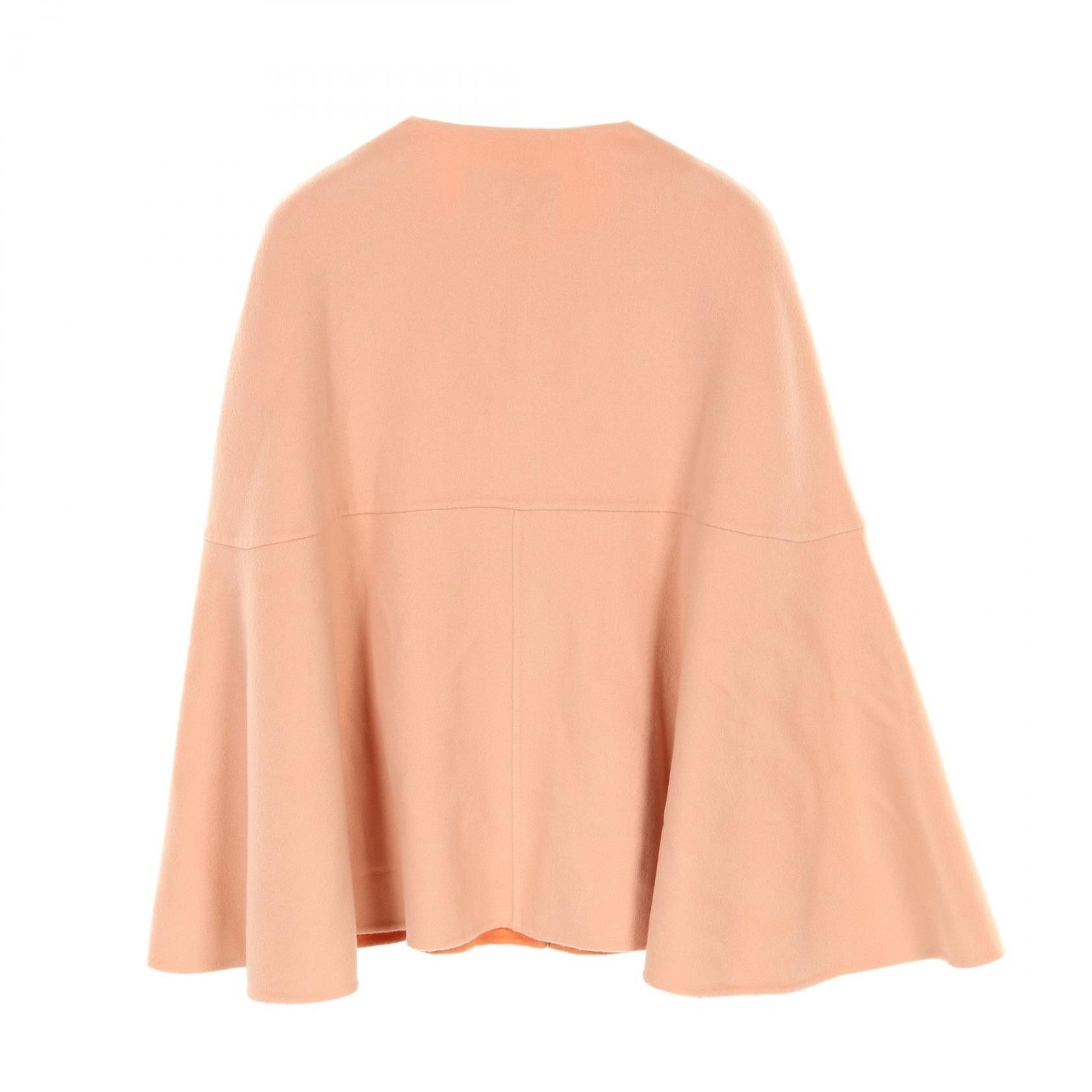 Fendi Fendi Fendi FF8364W18 Cashmere Mink Poncho Others Outerwear FF8364W18 Size ONE SIZE - 2 Thumbnail