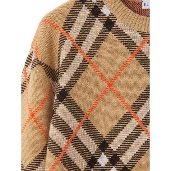 Burberry BURBERRY Men Sweatshirts 8093497 ES24 MW SM B9368 BROWN Size US XL / EU 56 / 4 - 3 Thumbnail