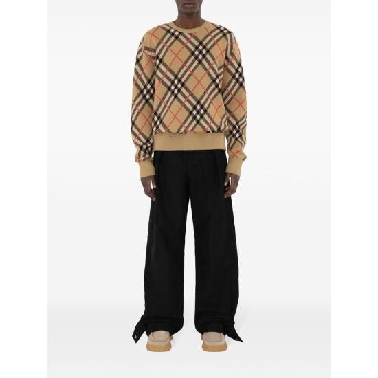 Burberry BURBERRY Men Sweatshirts 8093497 ES24 MW SM B9368 BROWN Size US XL / EU 56 / 4 - 6 Thumbnail