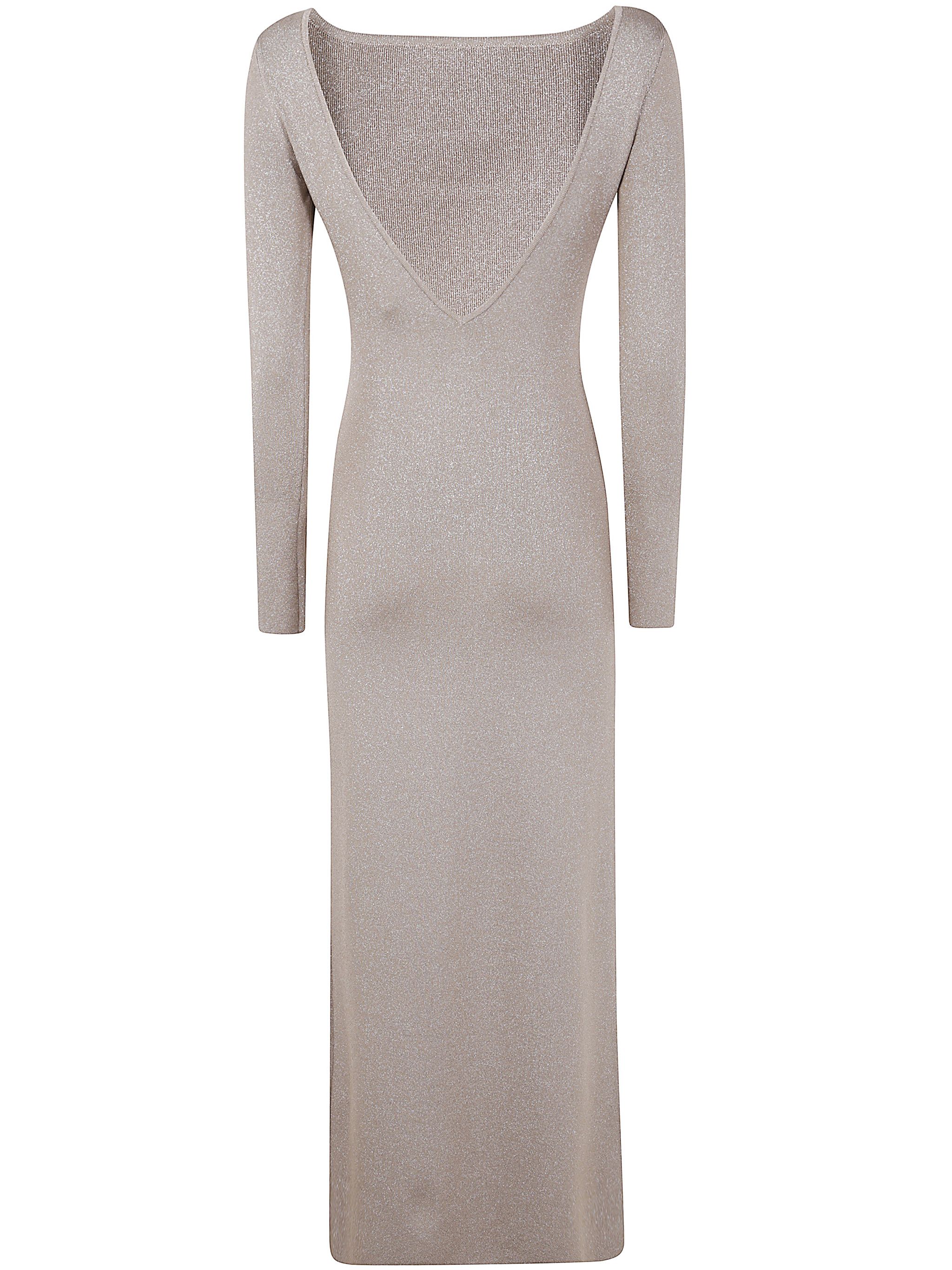 Max Mara KNIT LUREX DRESS "BRACCO" Size S / US 4 / IT 40 - 7 Thumbnail