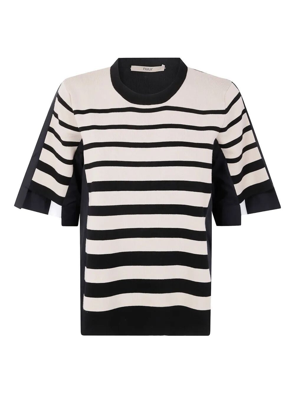 Nuur CREW NECK STRIPED SWEATER Size S / US 4 / IT 40 - 4 Thumbnail