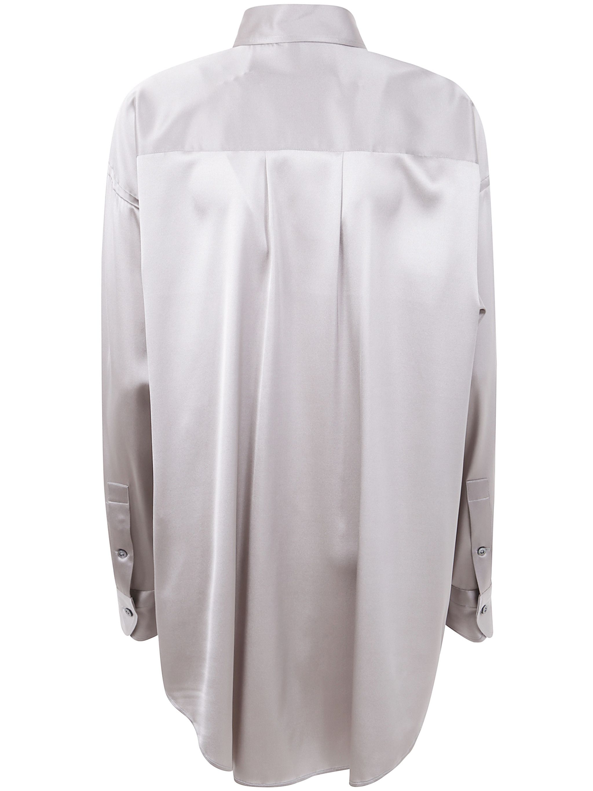 Tom Ford STRETCH SILK SATIN RELAXED FIT SHIRT Size L / US 10 / IT 46 - 2 Thumbnail