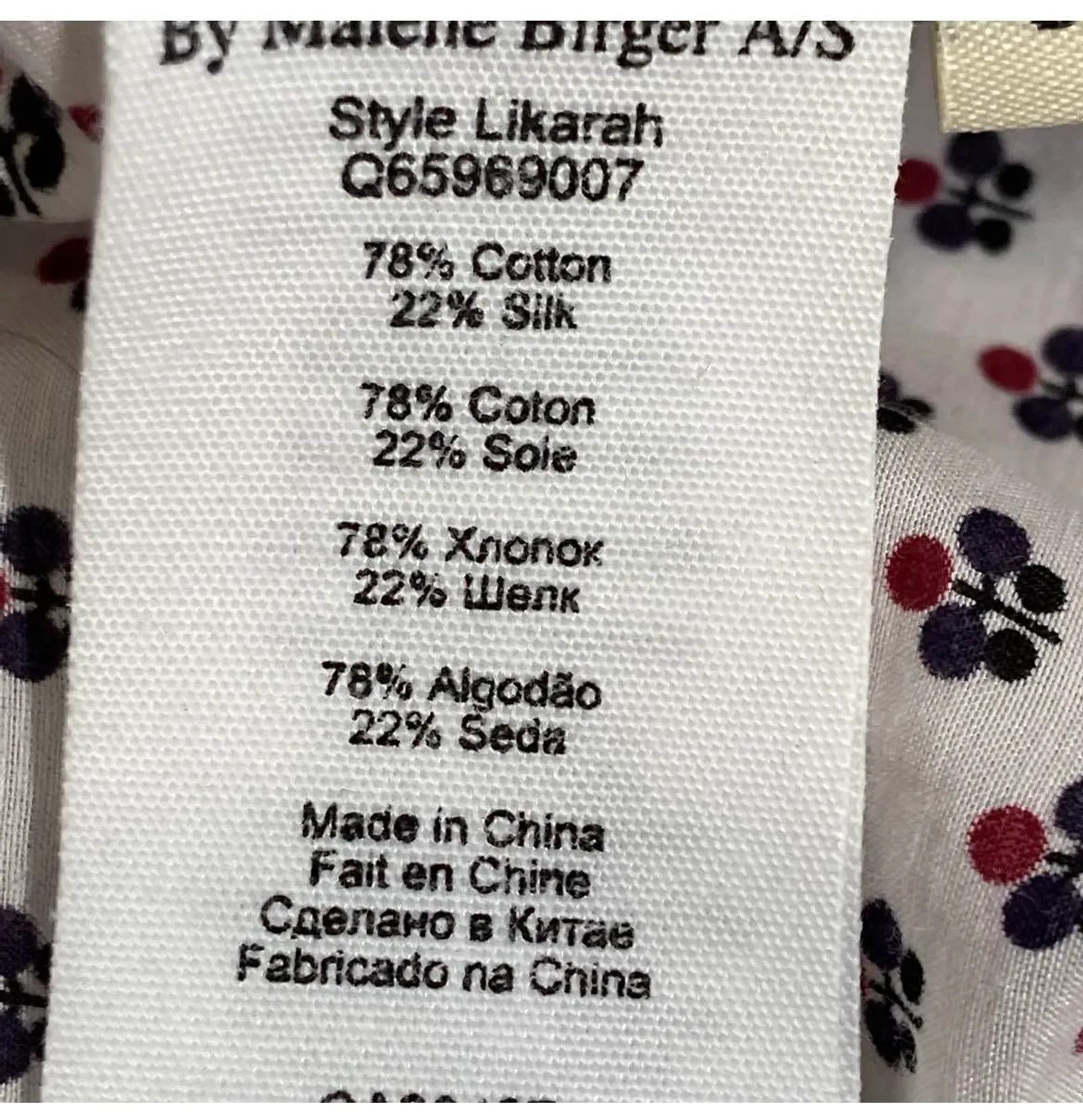 By Malene Birger By Malene Birger Likarah Blouse Size XS / US 0-2 / IT 36-38 - 3 Thumbnail