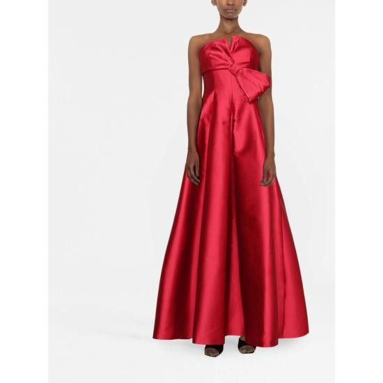 Alberta Ferretti ALBERTA FERRETTI Women Dresses 6625 V0446 116 RED Size S / US 4 / IT 40 - 3 Thumbnail